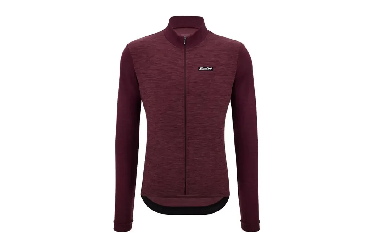 Maglia Santini Pure Manica Lunga | Jersey Termico Invernale Cycling | Cronosbike