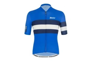 Maglia Santini Sleek Bengal colore blu