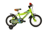 bici bambino Super ninja verde14"
