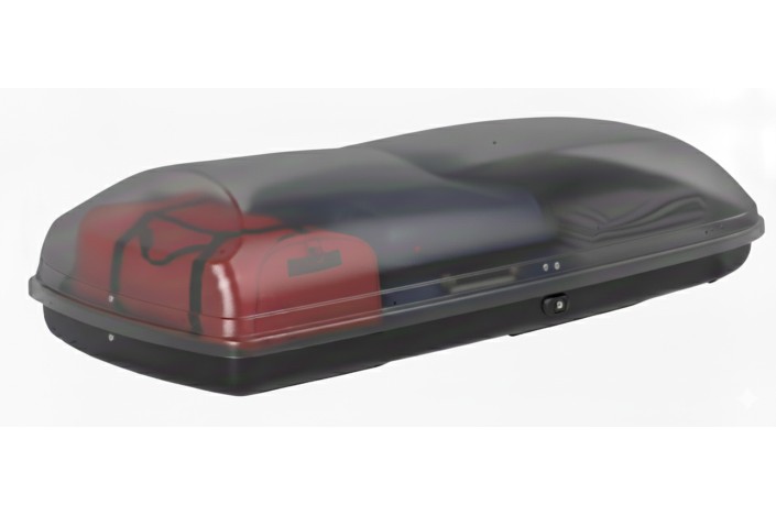 Baule da tetto per auto Black ECO 450