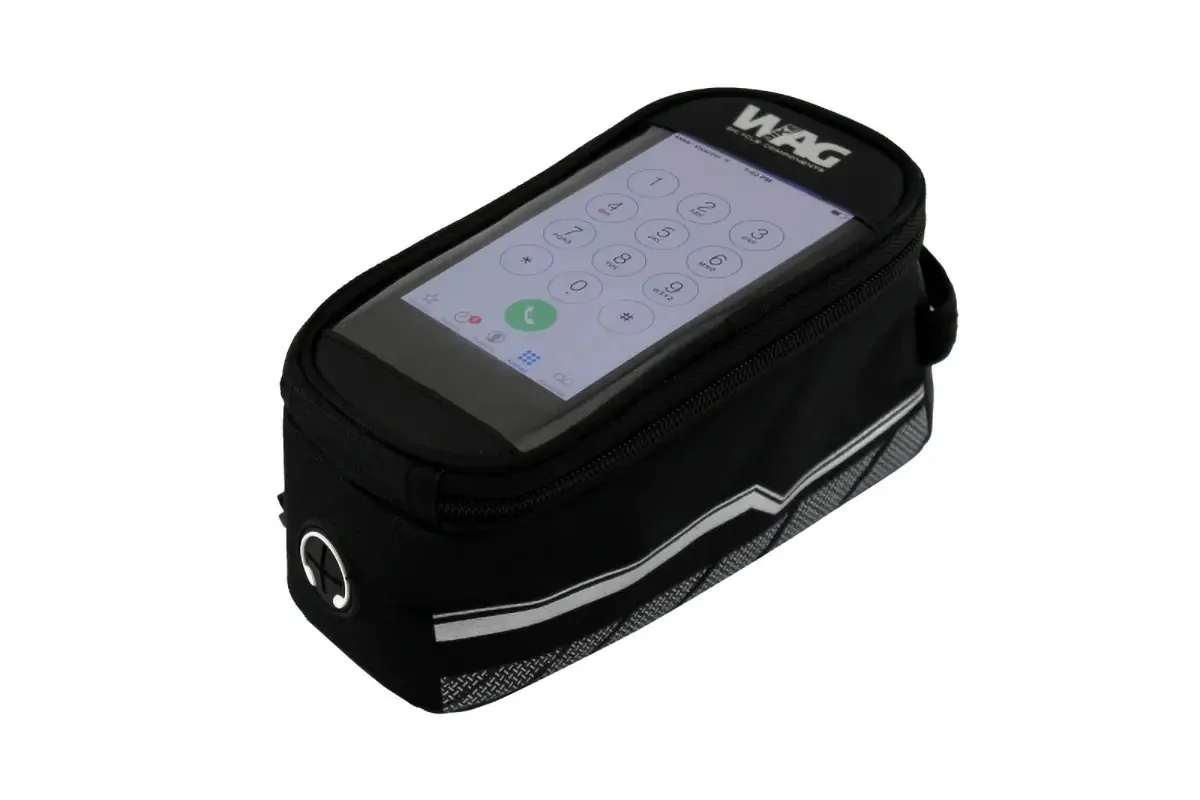borsa tubo orizzontale porta smartphone top tube