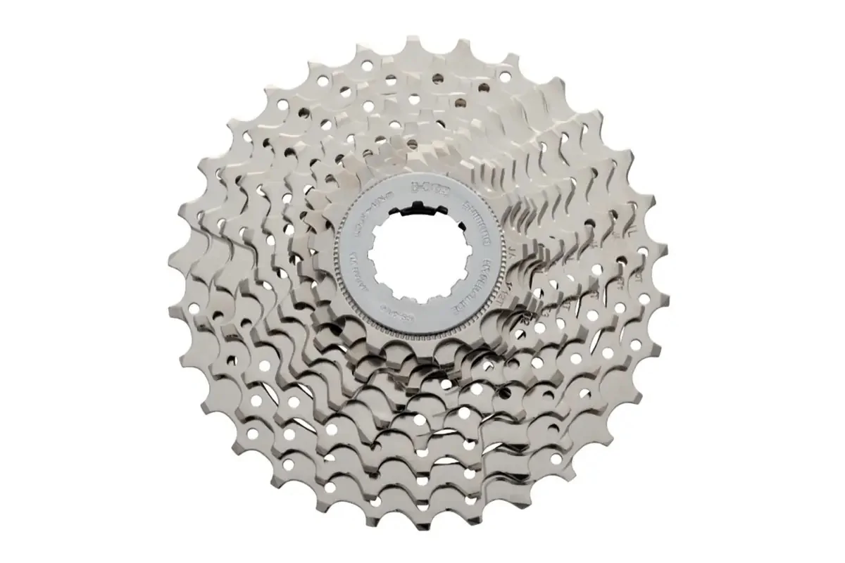 pacco pignoni a cassetta tiagra hg500 10v - 11-32 denti argento sh11