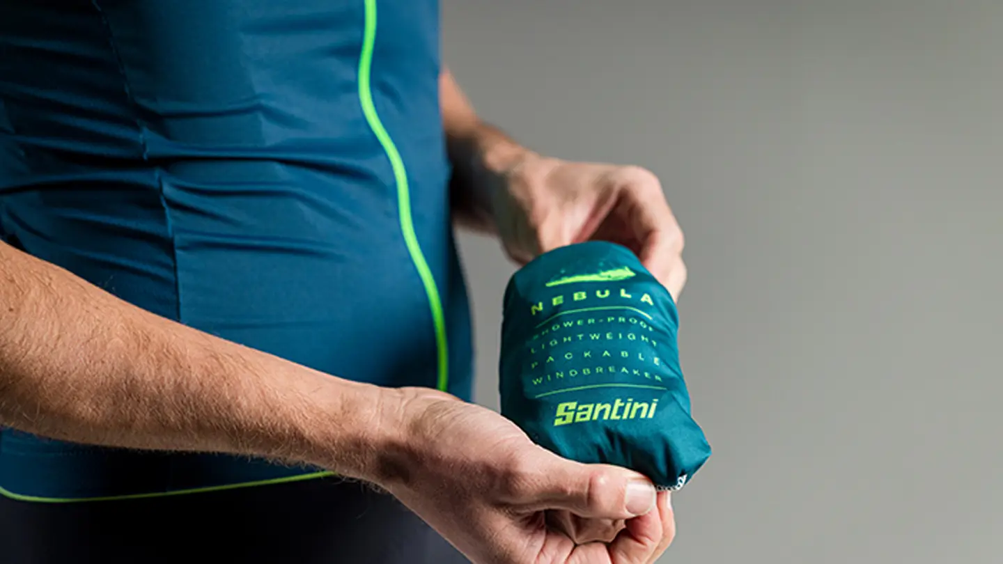 Gilet Santini Nebula Puro tascabile